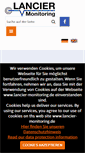 Mobile Screenshot of lancier-monitoring.de